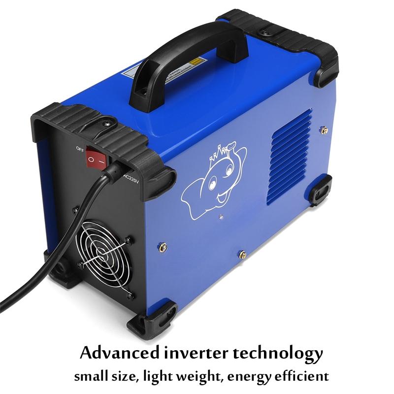 Przenośna Cyfrowa Spawarka Inwertorowa 220V Spawarka IGBT Wtyczka EU 318*200*141mm