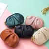 New Multifunctional Wallet PU Leather Solid Color Clutch Bags Mini Purse