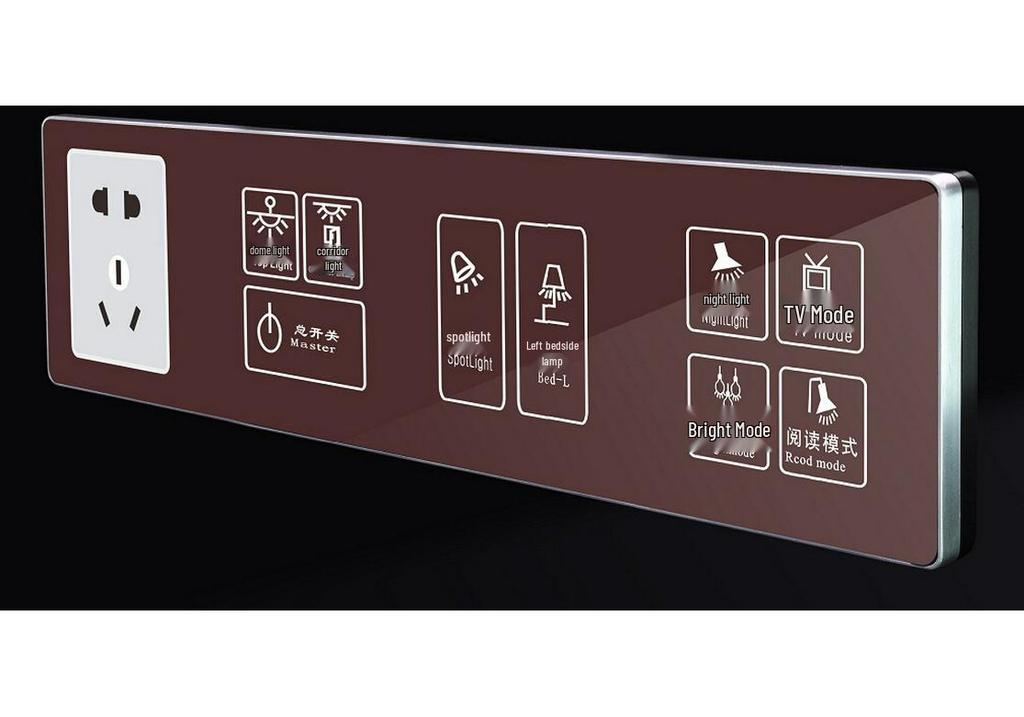 Dachuan Smart Hotel Touch Wall Switch Panel