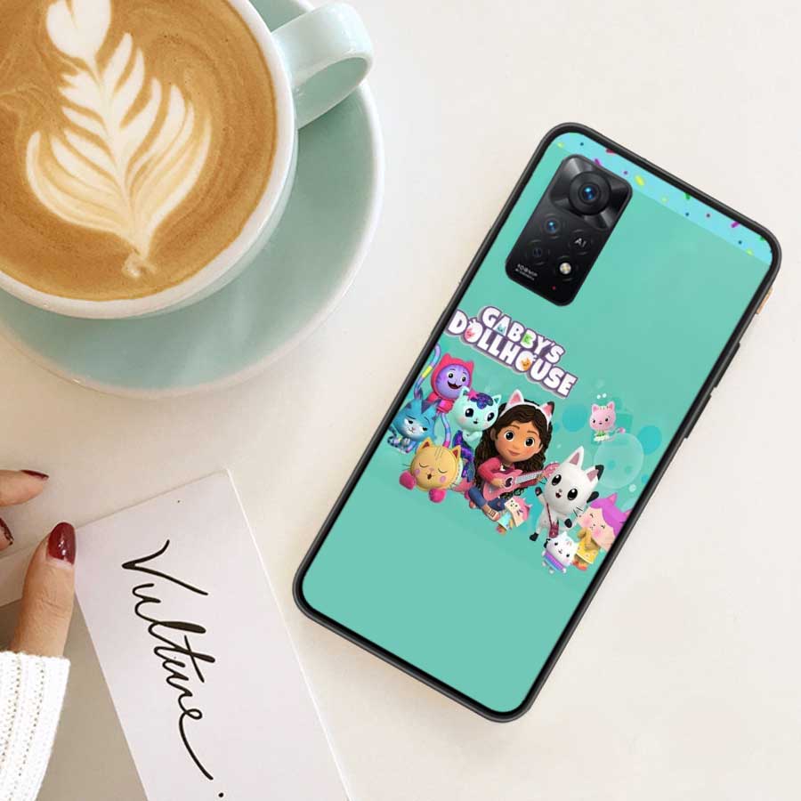 

Мультяшный чехол для телефона Домик Габби для Redmi 13C 14C Note 13 14 Pro 5G Plus 12 12C 10 10A 10C 9 9A 9C 9T 8 8A K70 Pro Xiaomi Co Redmi Note 13 5G