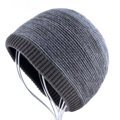 Men's Winter Skullies Knitted Wool Beanies Hat For Men Hip Hop Beanie Caps for Boy Warm Knit Beanie