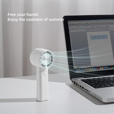 Přenosný kapesní ventilátor Ruční 1800mAh Mini Domácí USB nabíjecí ventilátor Vysokorychlostní USB nabíjení Venkovní Kempování Chlazení Kapesní ventilátor