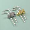 1Set Guitar Headstock Mounted Allen Key Headstock Wrench Holder Tools For Tremolo Guitar Bass With Mounting Screws