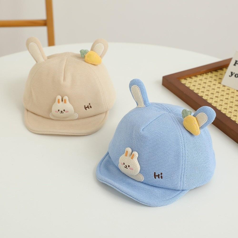 Cartoon Rabbit Ears Cartoon Peaked Hat Soft Brim Sun Hat Cute Sunshade Visors  Boys Girls Kids