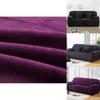 Versatile Easy Fit Sofa Slipcover Wrinkle Resistant Thick Plush Velvet For Different Sizes