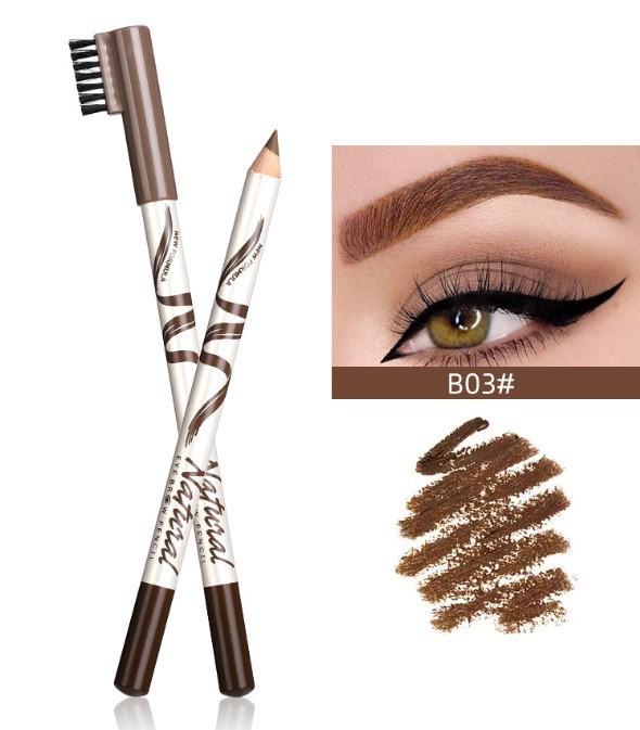 

Double Headed Wooden Pole Hard Core Eyebrow Pencil One Size