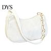 Corduroy Top Handle Bag Women Shoulder Stylish Crescent Handbag Simple Armpit for Shopping Commuting Dating Casual Underarm