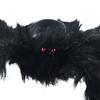 Style Prank Props Party Supplies Bar Ornament Haunted House Halloween Decoration Black Plush Spider