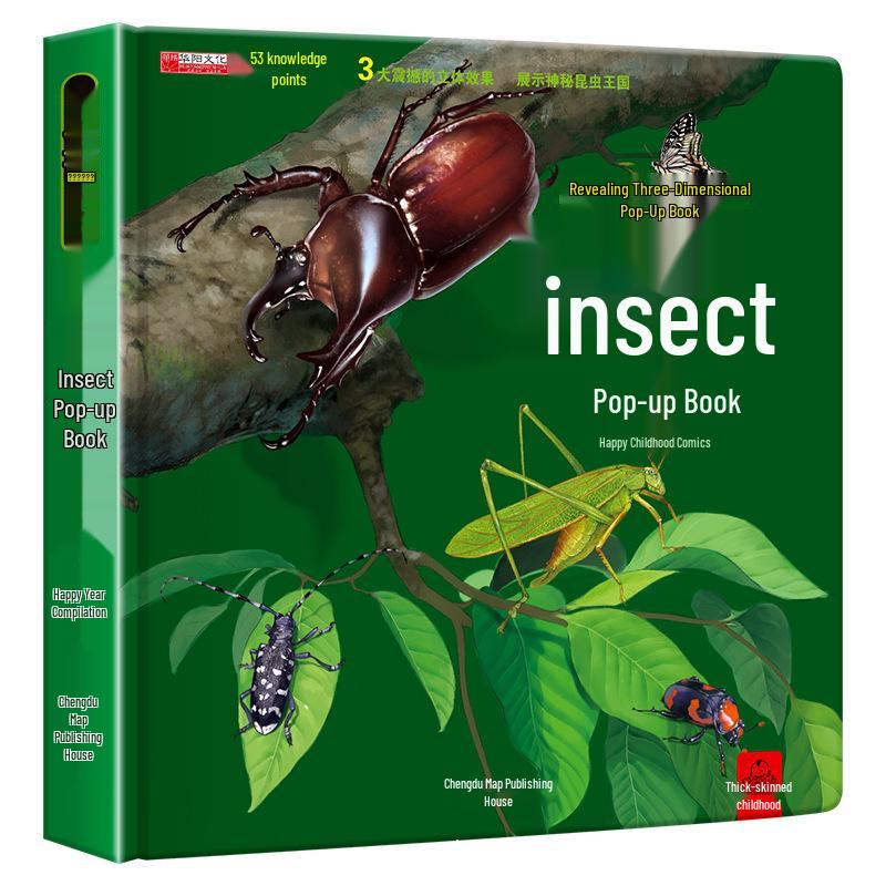 3D Pop-Up Insect Chronicle: Baby s Cognitive Storybook