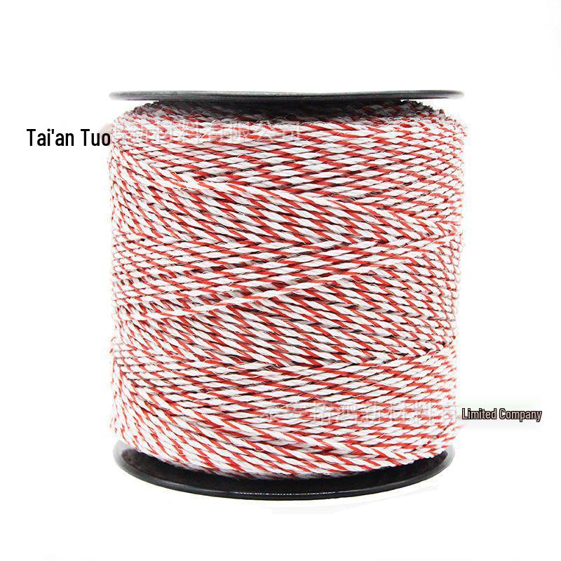 

Энергизирующий шнур для электропастухов - Проводник для КРС, лошадей, овец, Утолщенная специальная линия 3mm 9 conductors 1000m spool