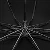 Heaven Umbrella Black Glue 10-Rib Foldable Sun/Rain Umbrella
