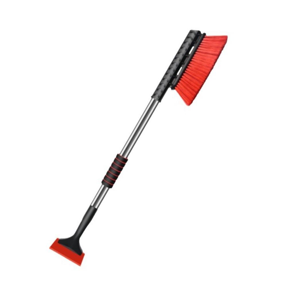 

2-in-1 Multifunctional Snow Shovel Quick Clean Car Snow Brush Ice Scraper Winter Season Stainless steel