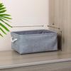 1 Pcs Cotton Linen Folding Storage Baskets Kids Toys Organizer Clothes and Sundries Storage Box Cabinet Storage Bag Laundry Basket WBL