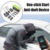 System bezkluczykowy Auto Start Stop Kluczyk Smart Key Zdalny Start przyciskiem Zestaw Systemu Auto Kluczyk do Samochodu Bezkluczykowy Jeden Z Auto S2Y3