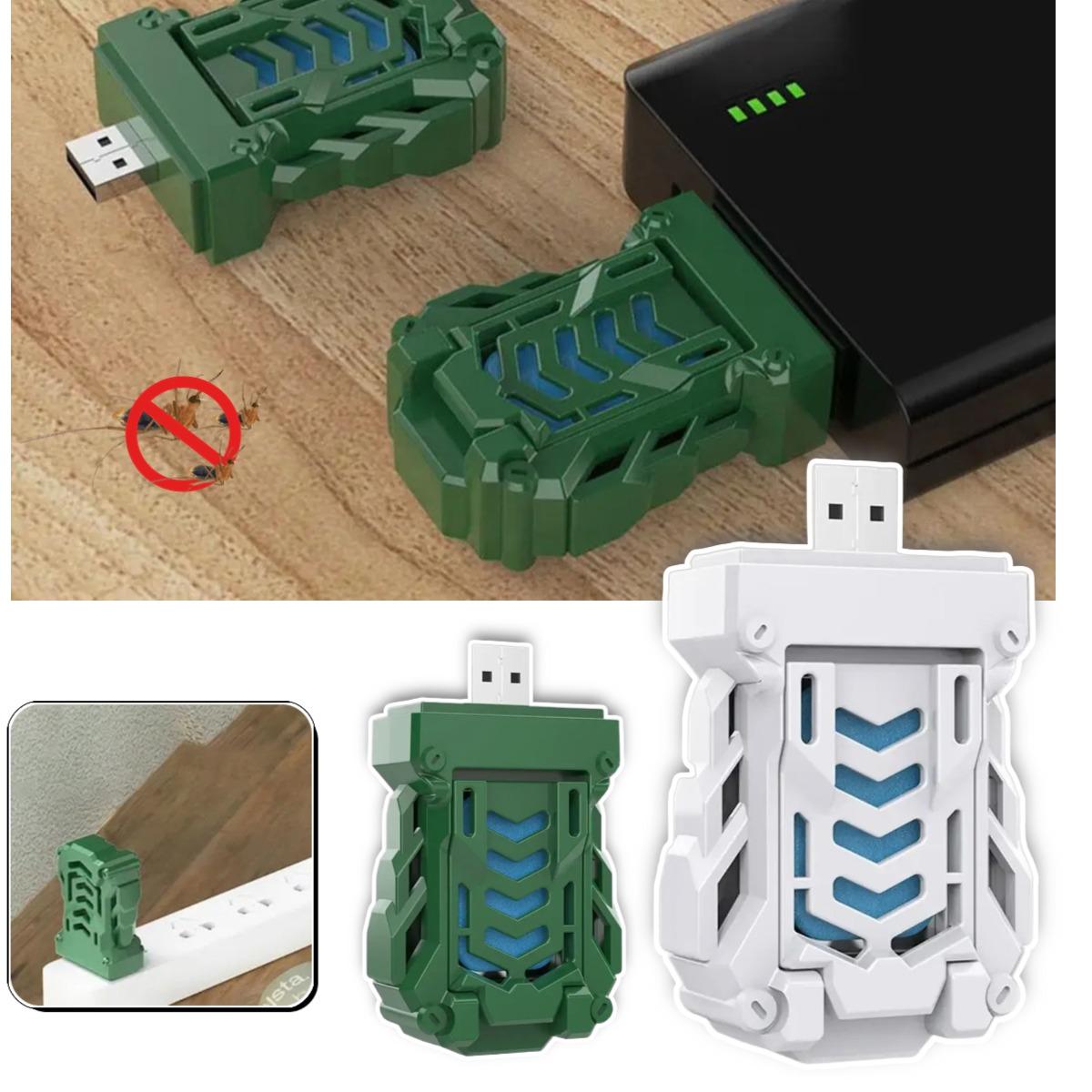 

Portable USB Rechargeable Mosquito Repeller For Home,Wireless Adjustable Modes Indoor/Outdoor Cordless Bug Zapper 1pcs зелений