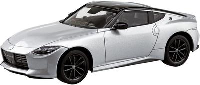 Aoshima Bunka Kyozai The Snap Kit Series Nissan RZ34 Fairlady Z Prata Brilhante Modelo de Plástico Ltda. (AOSHIMA) 1/32 Pré-Colorido 17-D