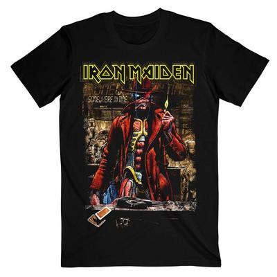 Iron Maiden Unisex Adult Stranger Sepia T-Shirt