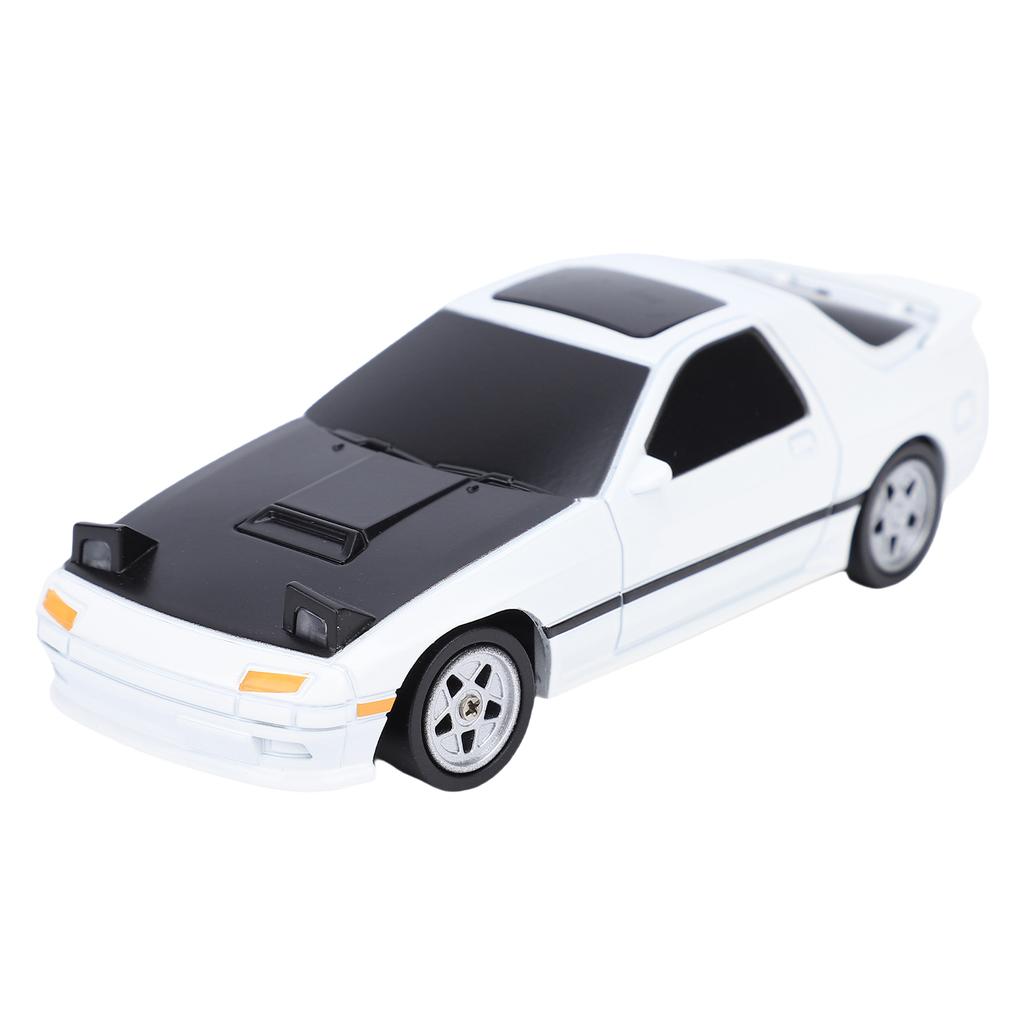   RC Drift Car, 2.4G 4  Remote Control Race Car Toy with Interchangeable Tires, LED Lights, Full Proportional Control for Indoor Outdoor Drifting