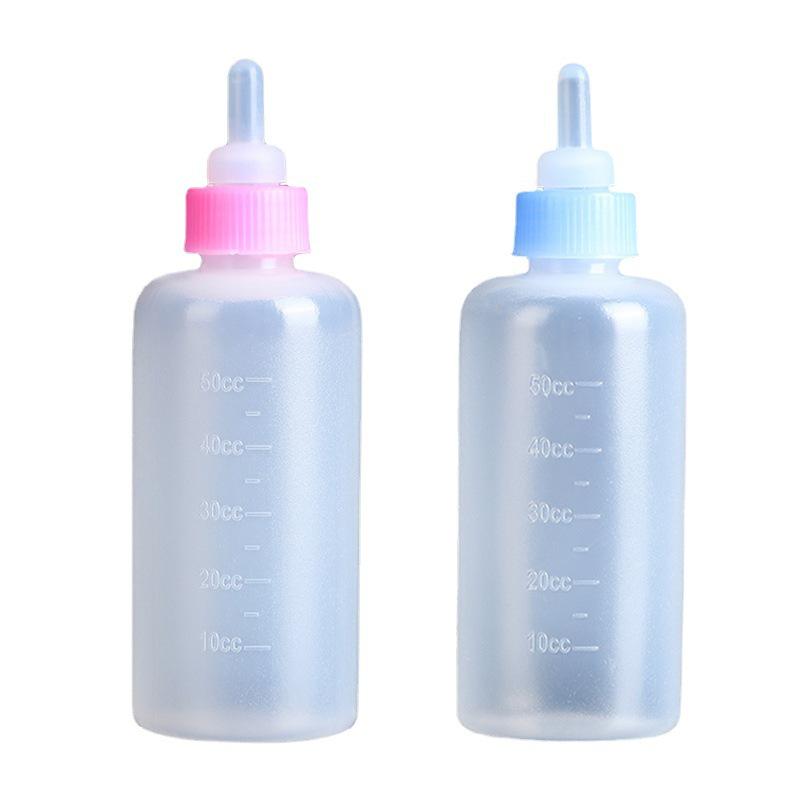 High-Quality Durable Feeding Bottle for Kittens and Newborn Puppies with Pet Nipple