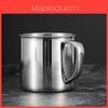 Mini Tazza in Acciaio Inossidabile Per Bambini Design Monopezzo Resistente Facile Da Pulire Per Uso Prescolare