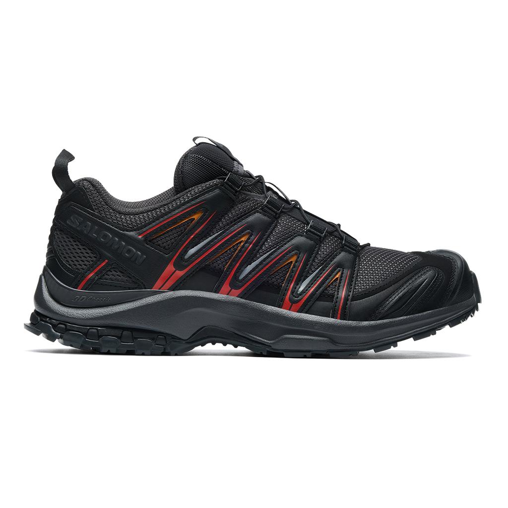 SALOMON XA PRO 3D Fabric Low top Casual Shoes Unisex Black Red 476816