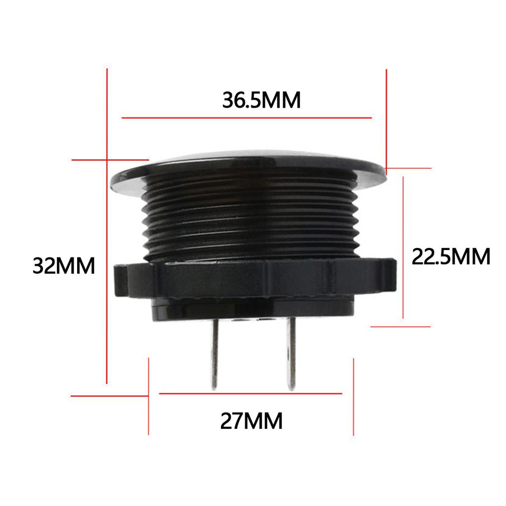 DC 10V-30V Digital Voltage Meter Car Motorcycle Voltmeter Voltage Tester for Car Auto Motorcycle ATV Boat 12V 24V Waterproof