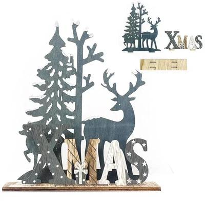 Decorazioni in Stile Natalizio Alce Giuntato Renna Ornamenti di Natale Forniture per Decorazioni Natalizie per la Casa Festival Regalo Creativo per Bambini Accessori