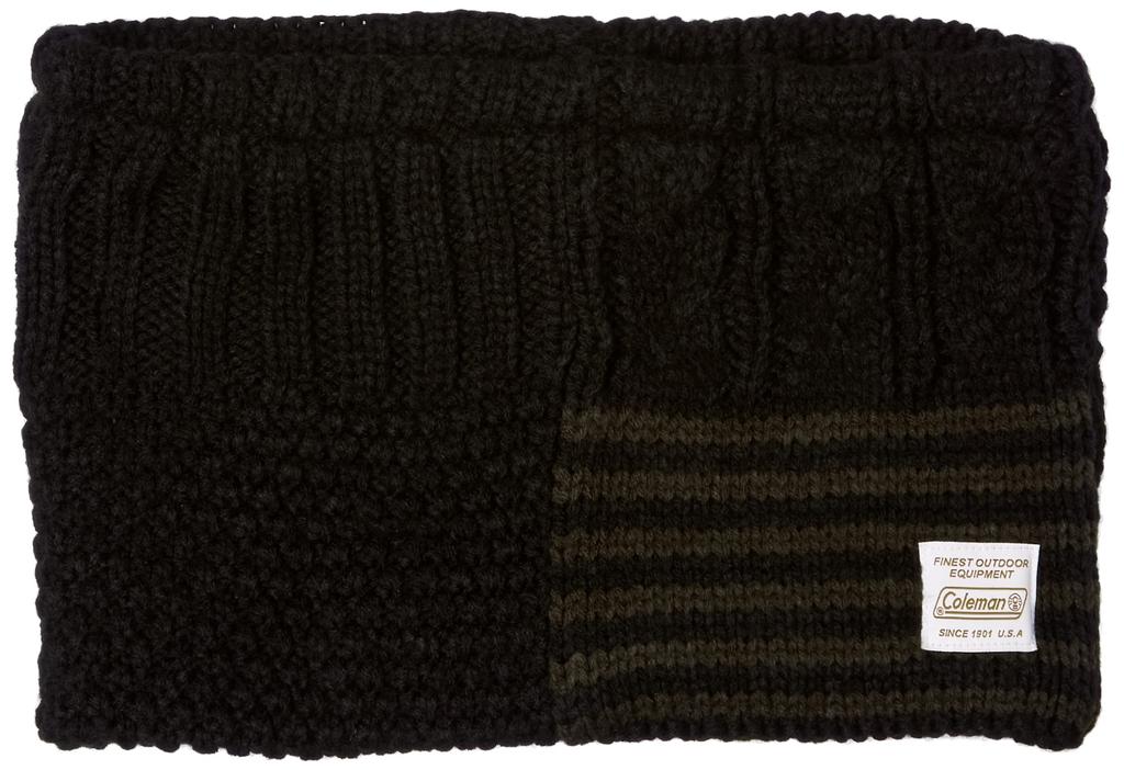 Coleman Neck Warmer, Fleece-Lined, Black, 788-0011
