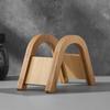 Bamboo Coffee Filter Paper Container Stand Holder Simple Coffee Filters Dispenser Rack Shelf Storage Paper Tissue Box Shelf