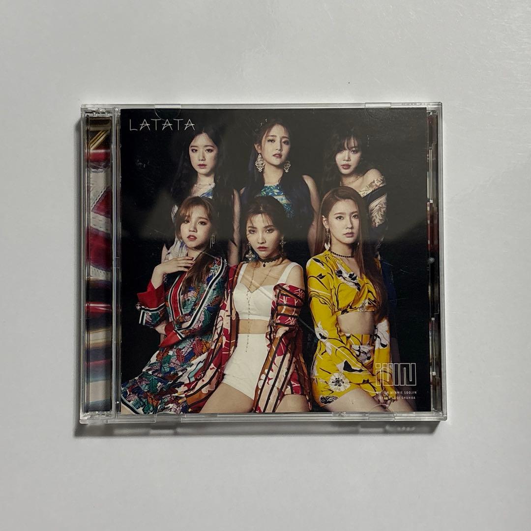 

[ВИКОРИСТАНО] (Г)I-DLE gidle LATATA Перше видання Лімітоване видання A CD