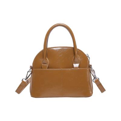 Borsa a conchiglia da donna con motivo a esplosione, tracolla a spalla portatile, versatile retrò super accattivante.