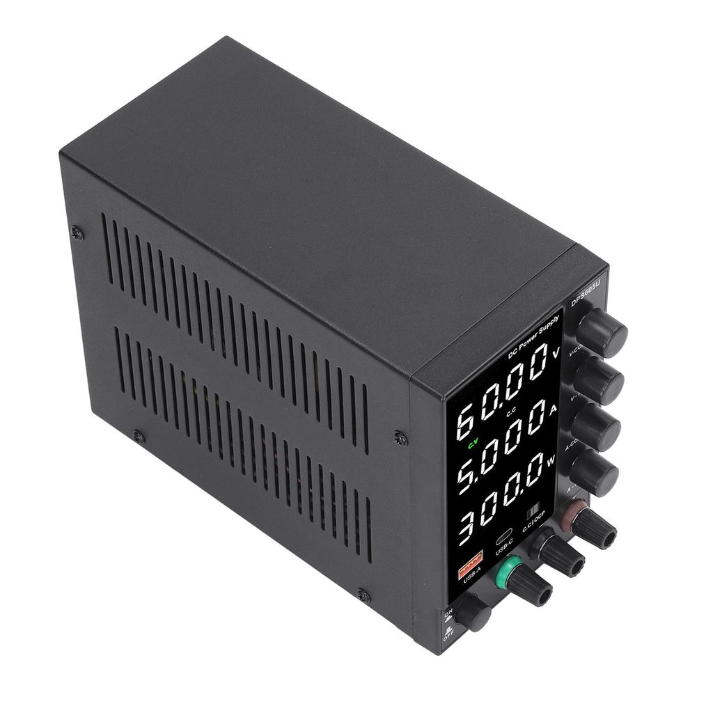 DC Power Supply Variable 300W 0‑ 0‑5A Output Encoder Adjustment LED Display Adjustable Power Supply