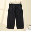 Summer Slim Fit Loose High Waisted Casual Pants for Women Straight Leg Pants for Outerwear