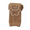 Cartoon Bear Children's Cropped Pants Elastic Waist Kids Skinny Pants  Spring Autumn
