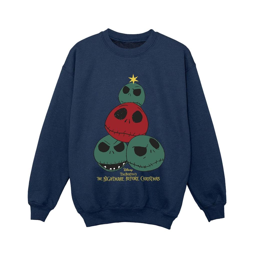 The Nightmare Before Christmas Boys Christmas Tree Sweatshirt