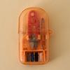 Exquisite and Portable Mini Travel Macaron Color Plastic Household Sewing Box Kit Needle Thread Scissors Sewing Tool