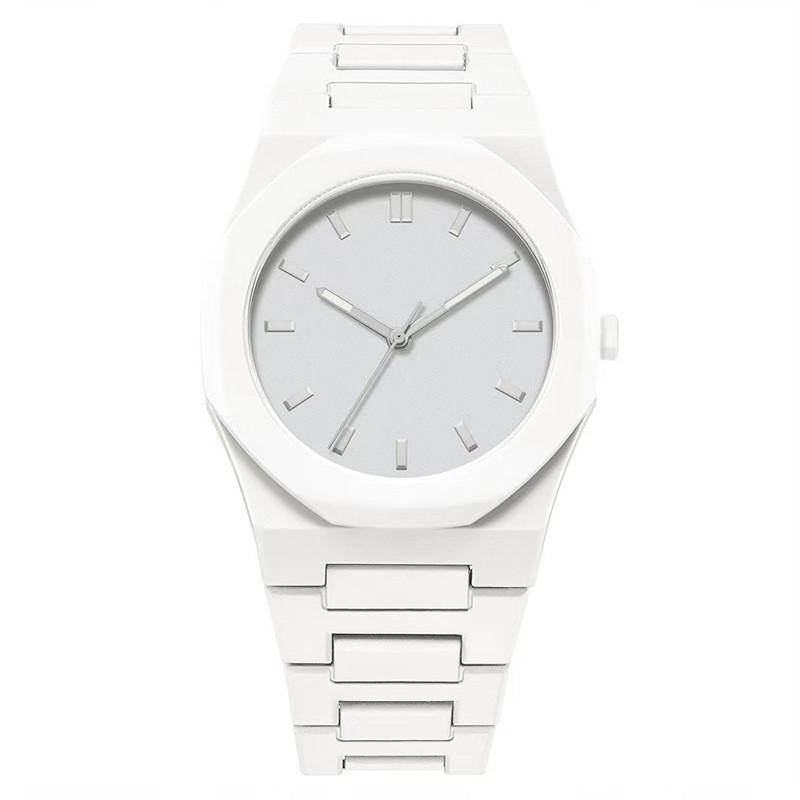 Fashion Octagonal Plastic Watch For Men With Quartz Movement And Logo Customization