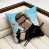 For R-Resident Evil Albert Wesker Throw Pillow Case Sham 45X45Cm Decoration Square Bed Pillowcase Pad Cover