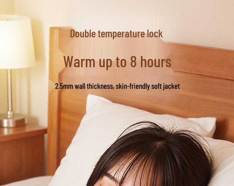 Cervical Spine Hot Water Bag Set: Neck & Shoulder Compress with U-Shaped Pillow and Scarf