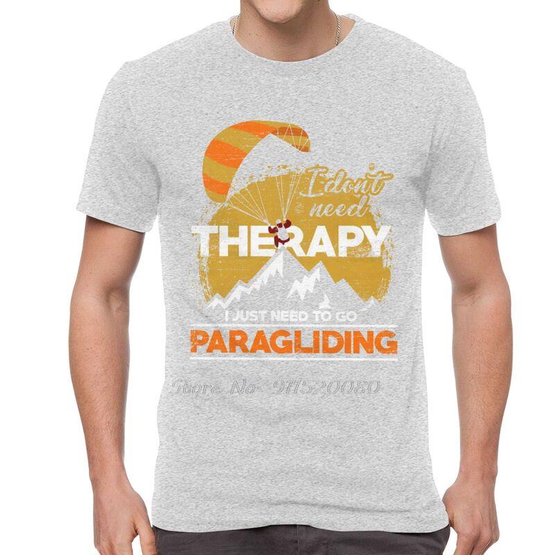 

Male Paragliding Skydive TShirt Novelty Paraglider Sport Gift Hobby Tshirt Unique T Shirt Homme Cotton Tee Harajuku Streetwear S