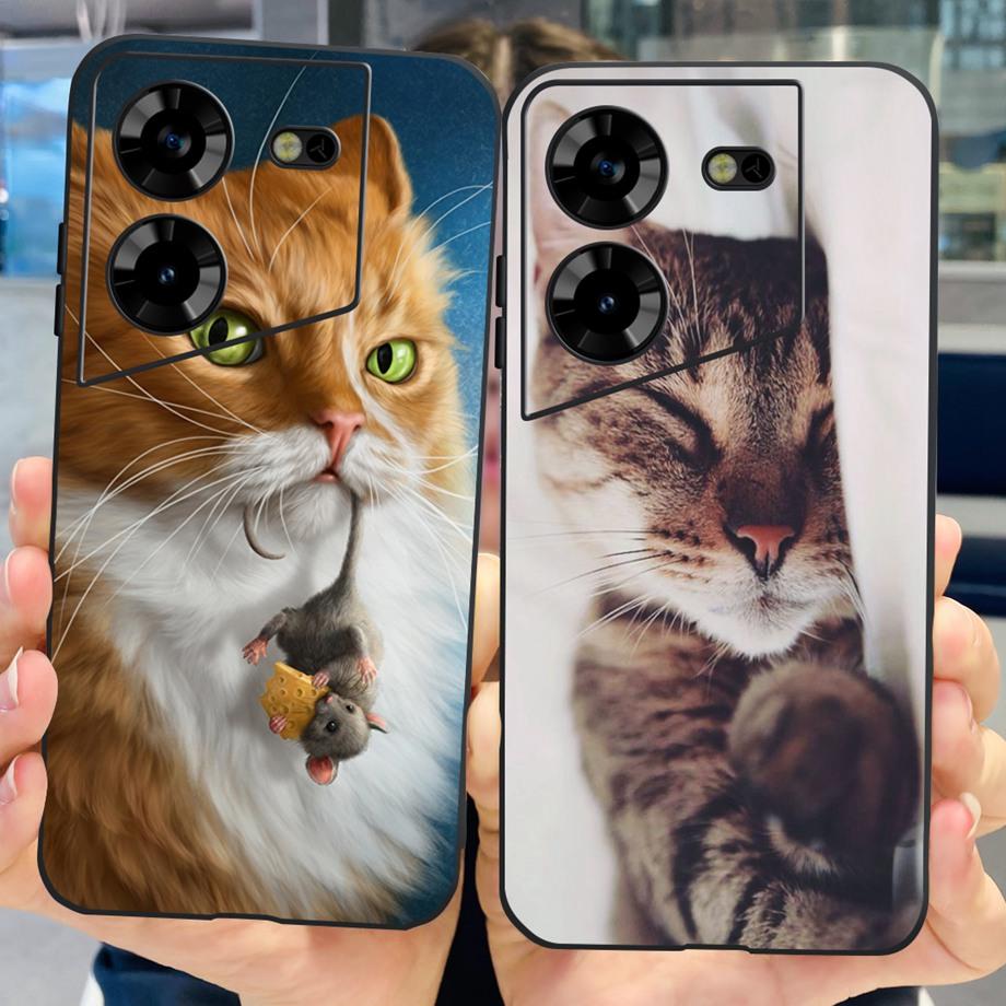 Soft Cases For Tecno Pova 5 4G Pova5 Phone Cover Matte Liquid Silicone Slim Funfas Capa For Tecno Pova 5 Pro 5Pro LH8n Bumper