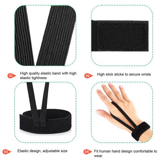 Football Down Indicator Elastic Band Cozy Wear Adjustable Wrist Strap Professional Football Referees