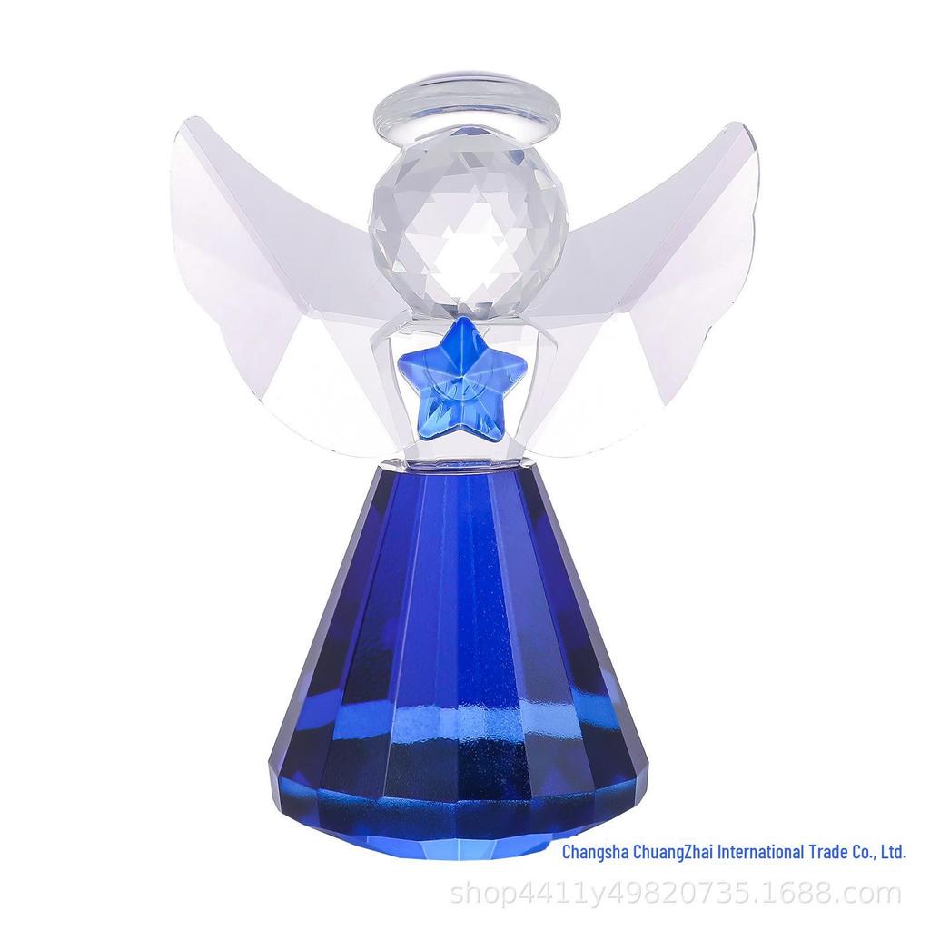 Crystal Angel Ornament - Creative Gift for Birthdays and Weddings