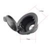 Matte Black Vapor Edition Fuel Filler Door For Dodge Challenger Parts 2008-2015