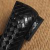 Fashion Women's new genuine leather printed cowhide square head metal elastic belt buckle low heel plus size Mary Jane single shoe