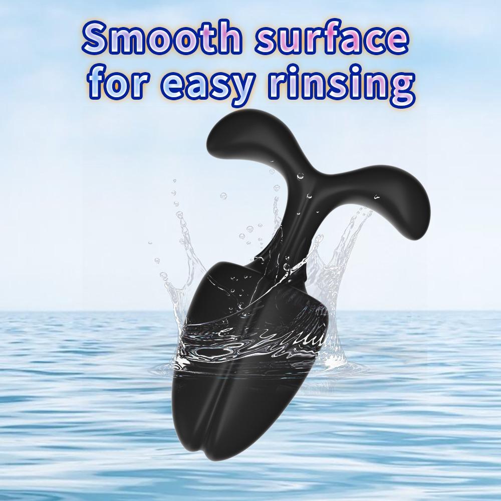 Anal Plug Anal Masturbator Butt Plug Sex Toy for Men Gay Mushroom Head Grooves Prostate Massager Stimulator Sex Adult Products