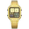 Record Label JG2122-60W Thermo Sensor Watch, Gold, Limited Edition, Men's and Women's, Reissue