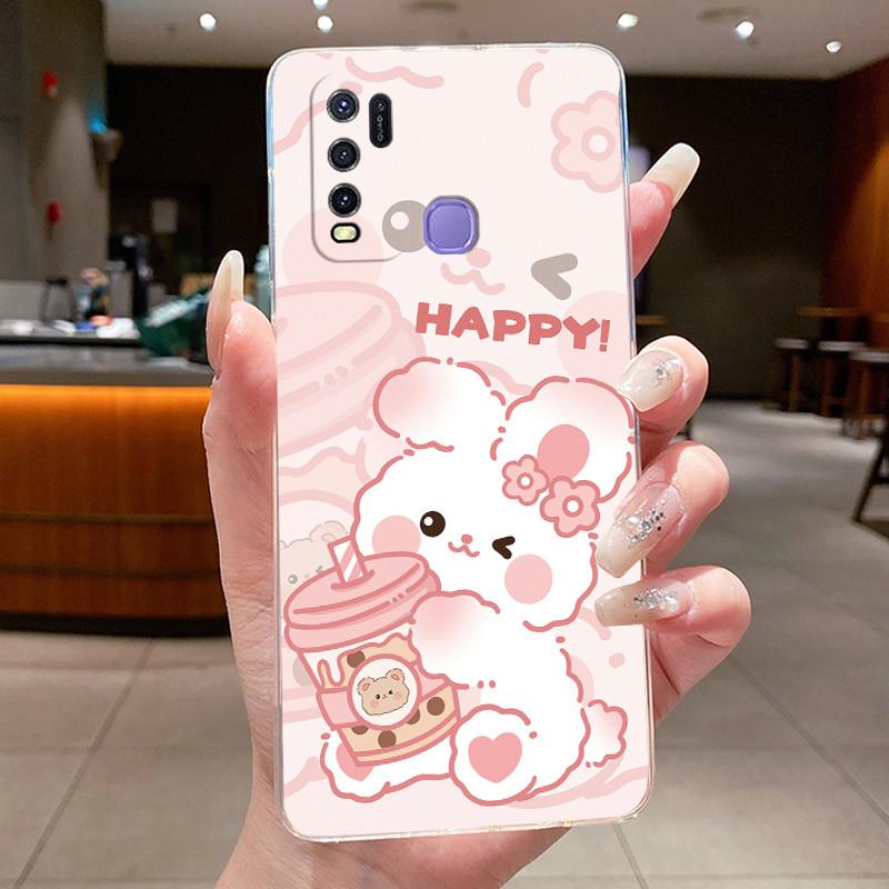 Casing For Vivo Y30 Y30i Y50 1938 1935 Phone Case Aesthetic Luxury Cute Cool Boys Girls Pattern Transparent Soft TPU Back Cover