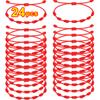 1/24pcs 7 Knots Red String Bracelets for Women Men Lucky Amulet Friendship Handmade Braid Rope Wristband Bracelet Jewelry Gift