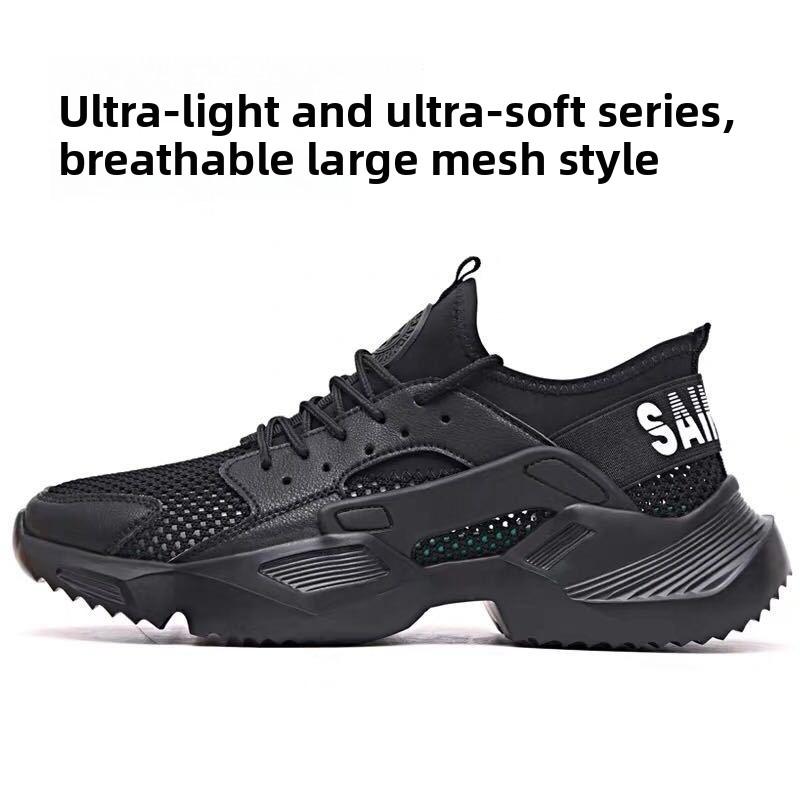 New Men`s Summer Safety Work Shoes